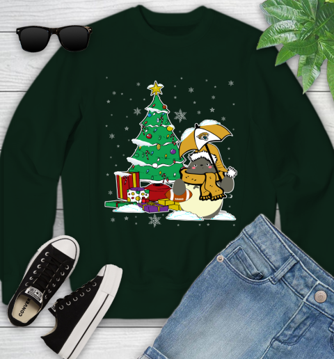 Jacksonville Jaguars NFL Football Cute Tonari No Totoro Christmas Sports Youth Sweatshirt 9