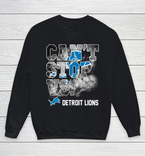 NFL Detroit Lions Can't Stop Vs Youth Sweatshirt