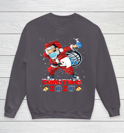 Orlando Magic Funny Santa Claus Dabbing Christmas 2020 NBA Youth Sweatshirt 5