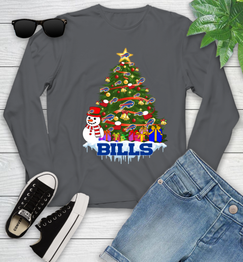 Buffalo Bills Merry Christmas NFL Football Sports Youth Long Sleeve 8