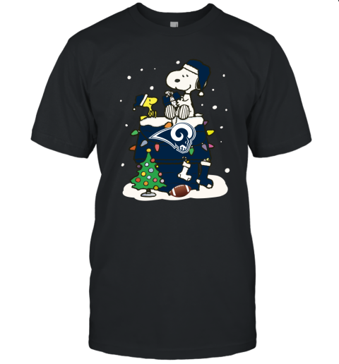 jm19 a happy christmas with los angeles rams snoopy jersey t shirt 60 front black