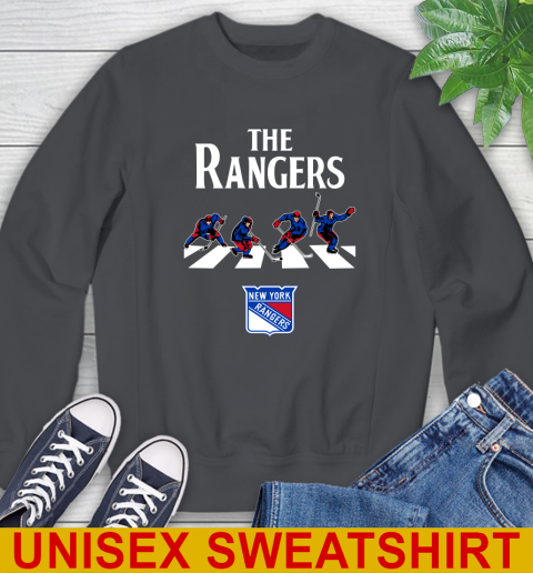 NHL Hockey New York Rangers The Beatles Rock Band Shirt Sweatshirt 7