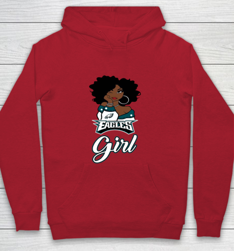 Philadelphia Eagles Girl NFL Youth Hoodie 9