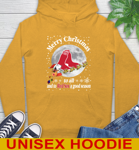 Boston Red Sox Merry Christmas To All And To Red Sox A Good Season MLB Baseball Sports Hoodie 2
