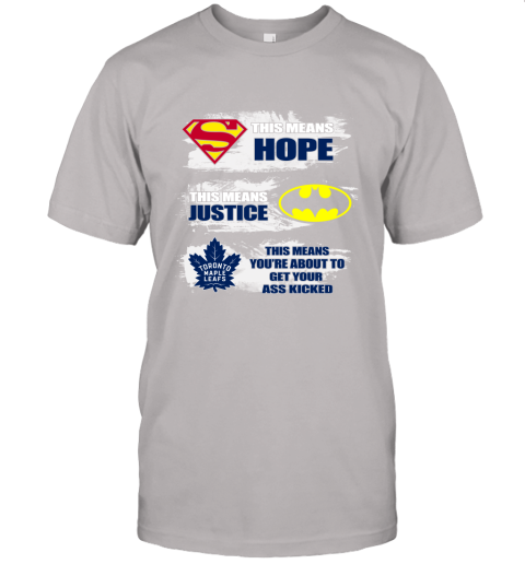 Toronto Mapple Leafs Kick Your Ass Unisex Jersey Tee