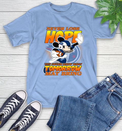 Tennessee Titans NFL Football Mickey Disney Never Lose Hope T-Shirt 12