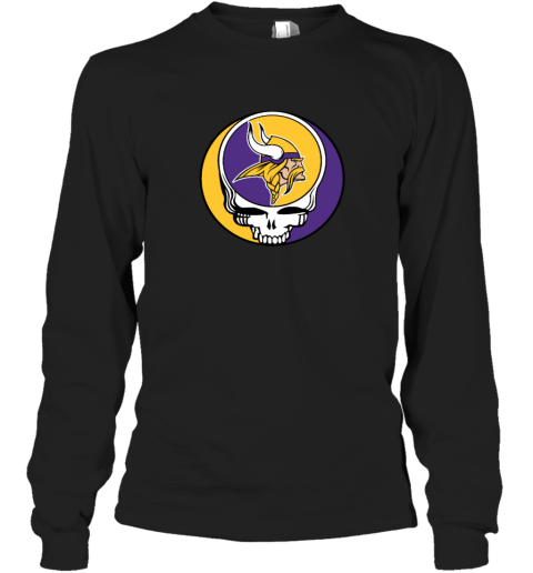 Minnesota Vikings x Grateful Dead Long Sleeve T-Shirt