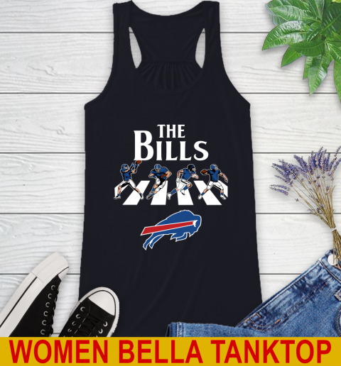 NFL Football Buffalo Bills The Beatles Rock Band Shirt Racerback Tank 8