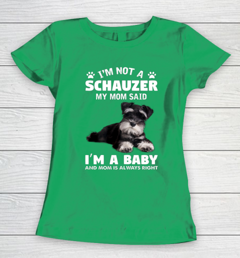 Funny schnauzer shirts sales