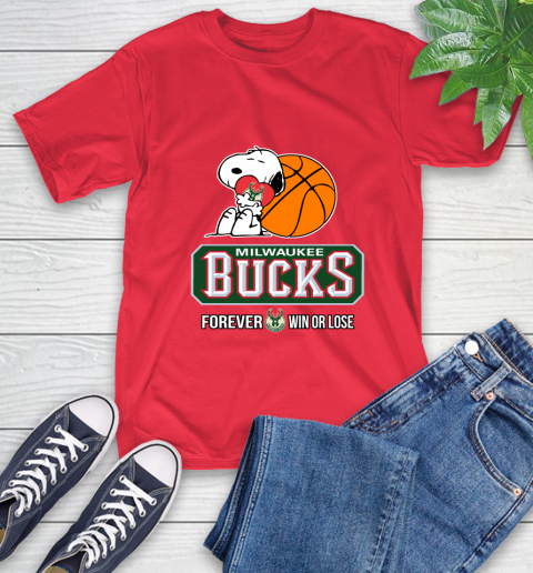 NBA The Peanuts Movie Snoopy Forever Win Or Lose Basketball Milwaukee Bucks 10