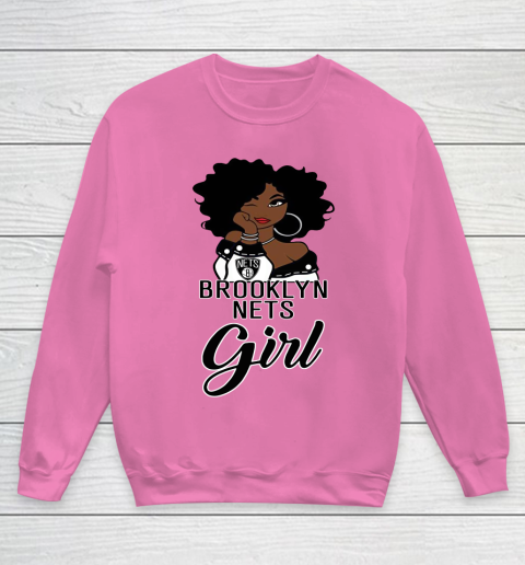 Brooklyn Nets Girl NBA Youth Sweatshirt 7
