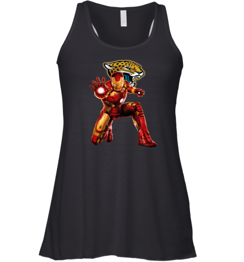 NFL Iron Man Jacksonville Jaguars Racerback Tank
