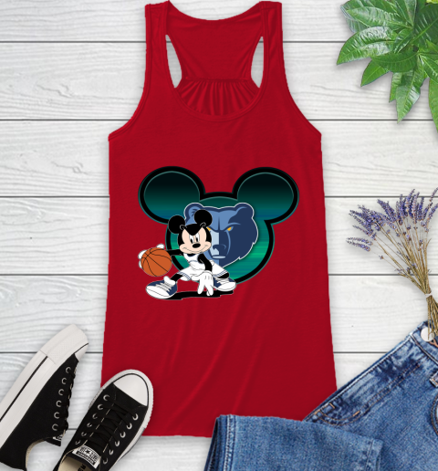 NBA Memphis Grizzlies Mickey Mouse Disney Basketball Racerback Tank 6