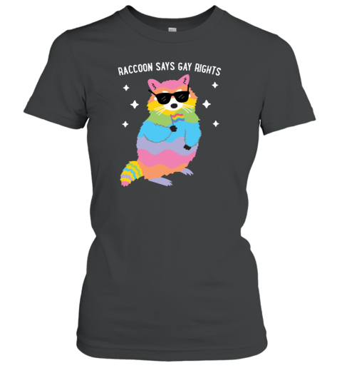 Juicybodygoddess Raccoon Says Gay Rights Women's T