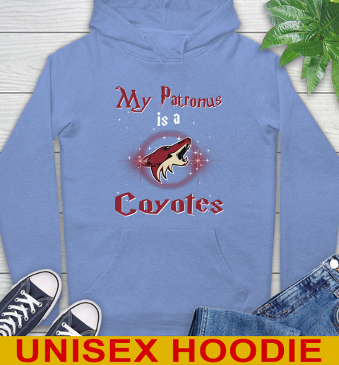 NHL Hockey Harry Potter My Patronus Is A Arizona Coyotes Hoodie 11