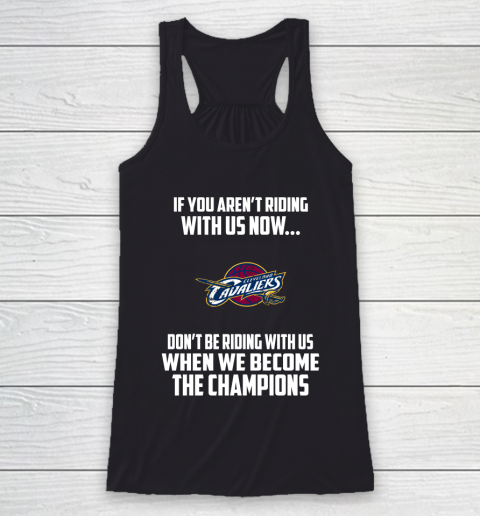 NBA Cleveland Cavaliers Basketball We Become The Champions Racerback Tank