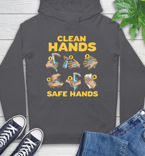 Nurse Shirt Washing Clean Hands Safe Hand Hygiene Wash Save T Shirt Hoodie 8