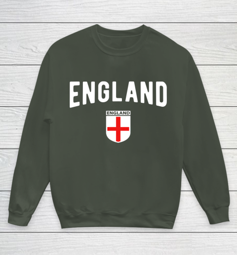 England Soccer Jersey 2021 2022 Football Team Youth Sweatshirt 8