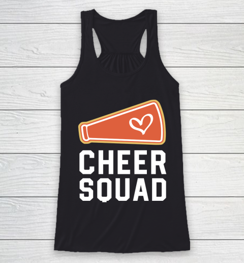 Mother's Day Funny Gift Ideas Apparel  Cheer Squad Cheer Mom Shirts For Women Cheerleader Mother T Racerback Tank