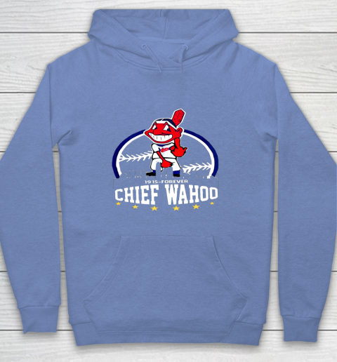 Chief Wahoo distressed Cleveland Youth Hoodie 8