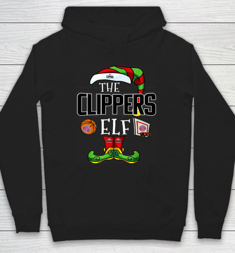 LA Clippers Christmas ELF Funny NBA Hoodie