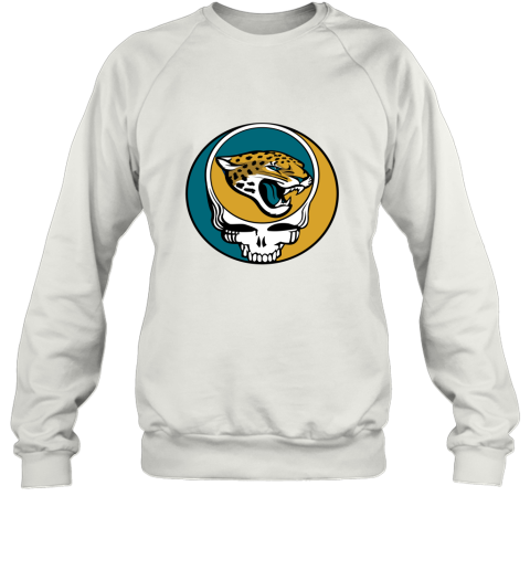 NFL Team Jacksonville Jaguars x Grateful Dead Logo Band Sweatshirt