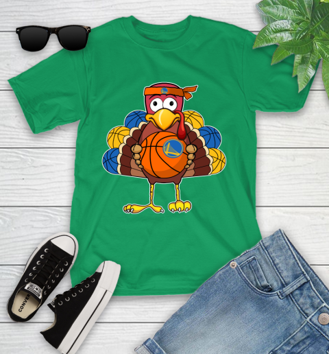 Golden State Warriors Turkey thanksgiving day Youth T-Shirt 6