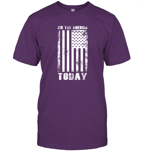 Did You America Today Unisex Jersey Tee