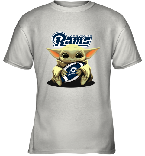 Los Angeles Rams NFL Football Star Wars Yoda And Mandalorian This Is The  Way Women's T-Shirt