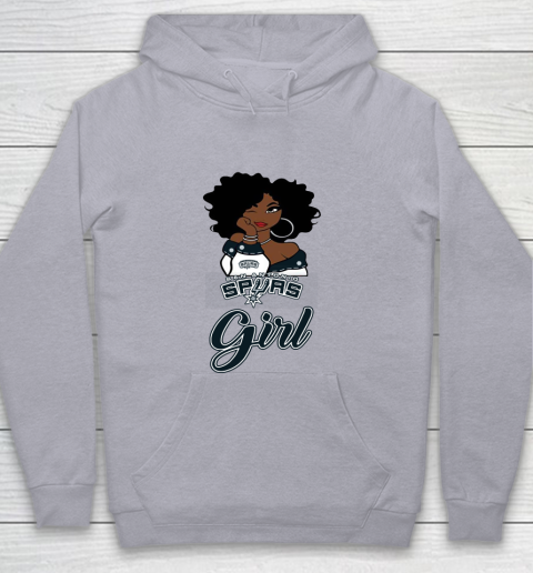 San Antonio Spurs Girl NBA Youth Hoodie 5