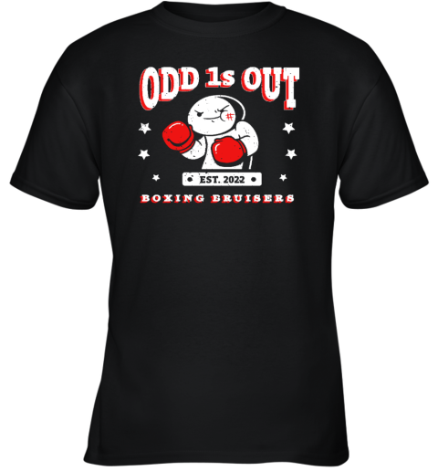 Theodd1sout Boxing Bruiser Varsity Youth T-Shirt