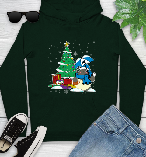 Carolina Panthers NFL Football Cute Tonari No Totoro Christmas Sports Youth Hoodie 14