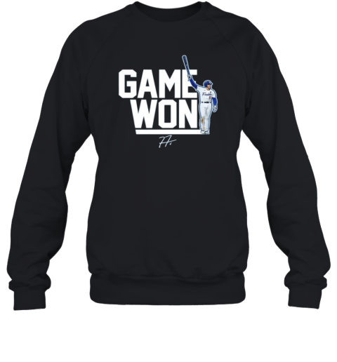 Freeman Game Won Signature 2024 Sweatshirt