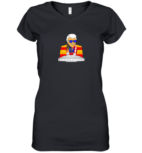 Marvin Zindler Houston Soccer Football Basketball Baseball Women's V-Neck T-Shirt