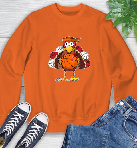Houston Rockets Turkey thanksgiving day Sweatshirt 4