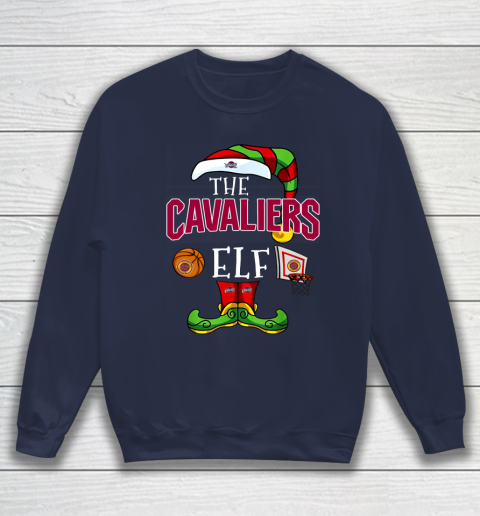 Cleveland Cavaliers Christmas ELF Funny NBA Sweatshirt 2