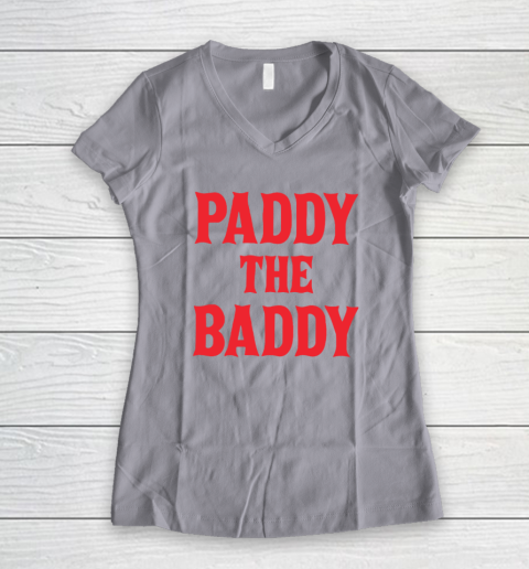 Paddy The Baddy Women's V-Neck T-Shirt 2