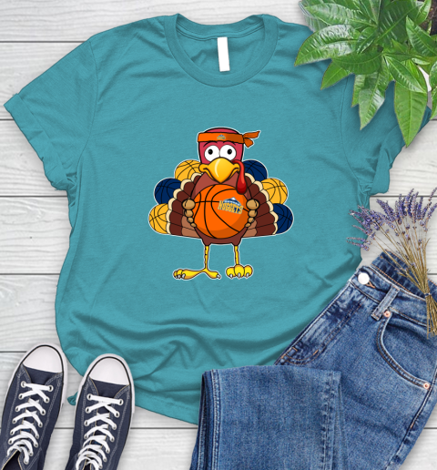Denver Nuggets Turkey thanksgiving day Women's T-Shirt 12