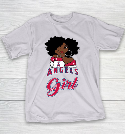 Los Angeles Angelss Girl MLB Youth T-Shirt 5