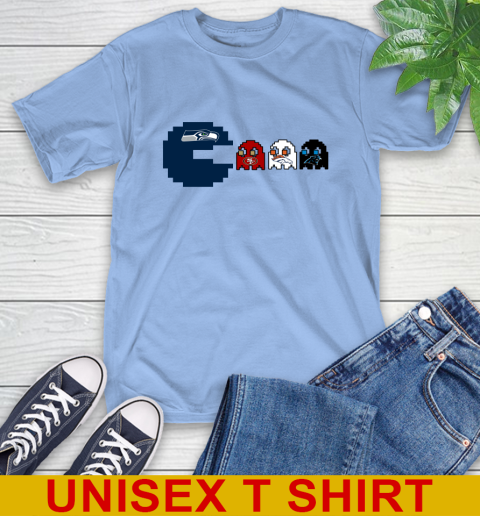 Seattle Seahawks NFL Football Pac Man Champion T-Shirt 11