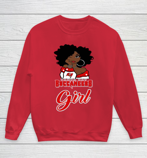 Tampa Bay Buccaneers Girl NFL Youth Sweatshirt 9