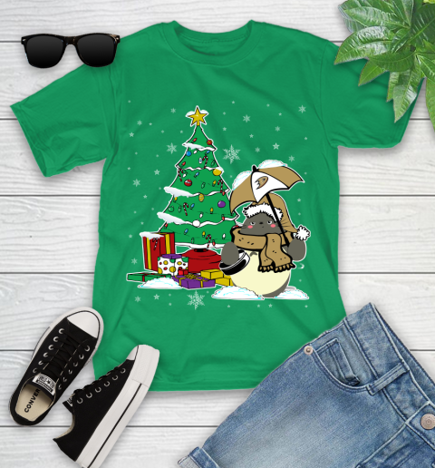 Anaheim Ducks NHL Hockey Cute Tonari No Totoro Christmas Sports Youth T-Shirt 8