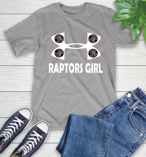 NBA Toronto Raptors Girl Under Armour Basketball Sports T-Shirt 6