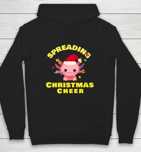 Funny Christmas 2020 Shirt Axolotl Christmas lights Gift Hoodie
