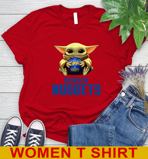 NBA Basketball Denver Nuggets Star Wars Baby Yoda Shirt 98