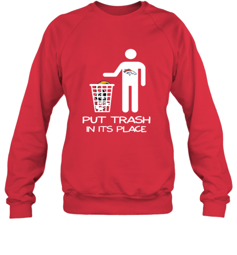 Buffalo Bills Put Trash In Its Place Funny Nfl Shirt, hoodie, sweater, long  sleeve and tank top