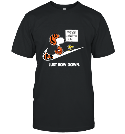 NFL Cincinnati Bengals Are Number One – NIKE Just Bow Down Snoopy