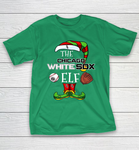Chicago White Sox Christmas ELF Funny MLB T-Shirt 5