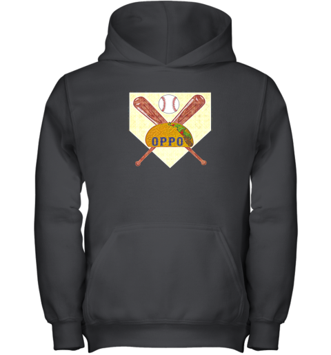 The Official Oppo Baseball Lovers Taco Youth Hoodie
