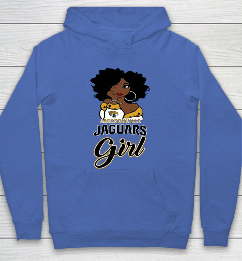 Jacksonville Jaguars Girl NFL Hoodie 9